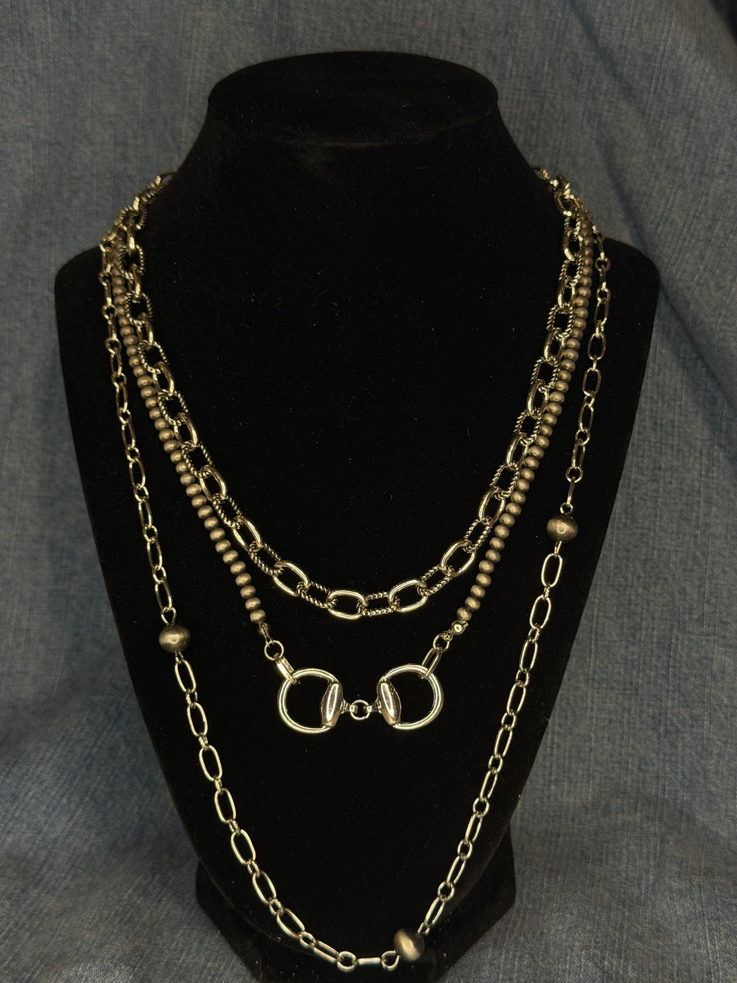 Multi-Layered Bit Necklace