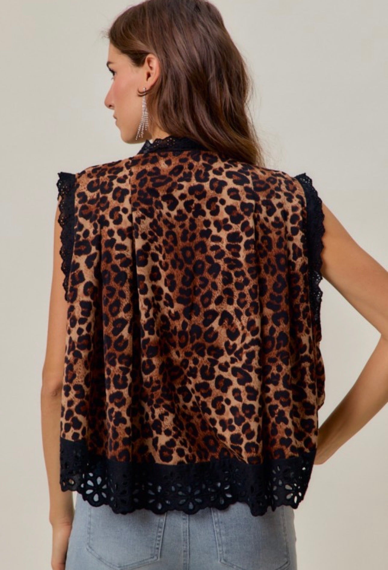 LEOPARD BLOUSE