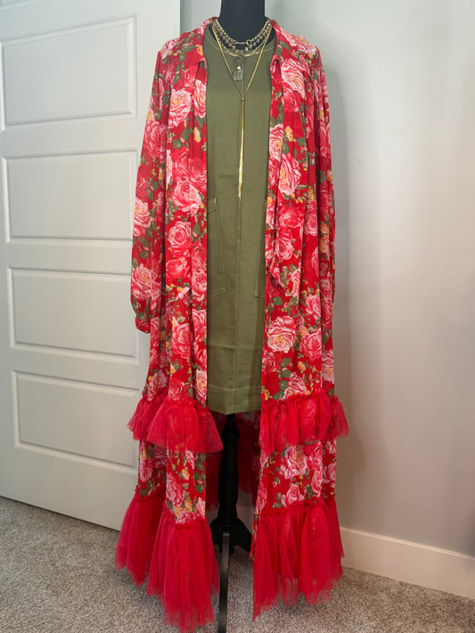 ROSE TIE DUSTER