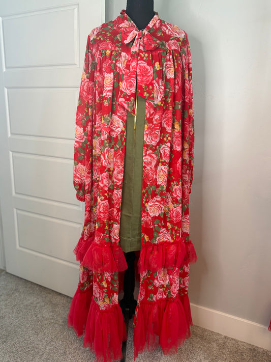 ROSE TIE DUSTER