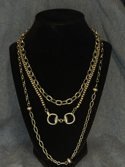 Multi-Layered Bit Necklace