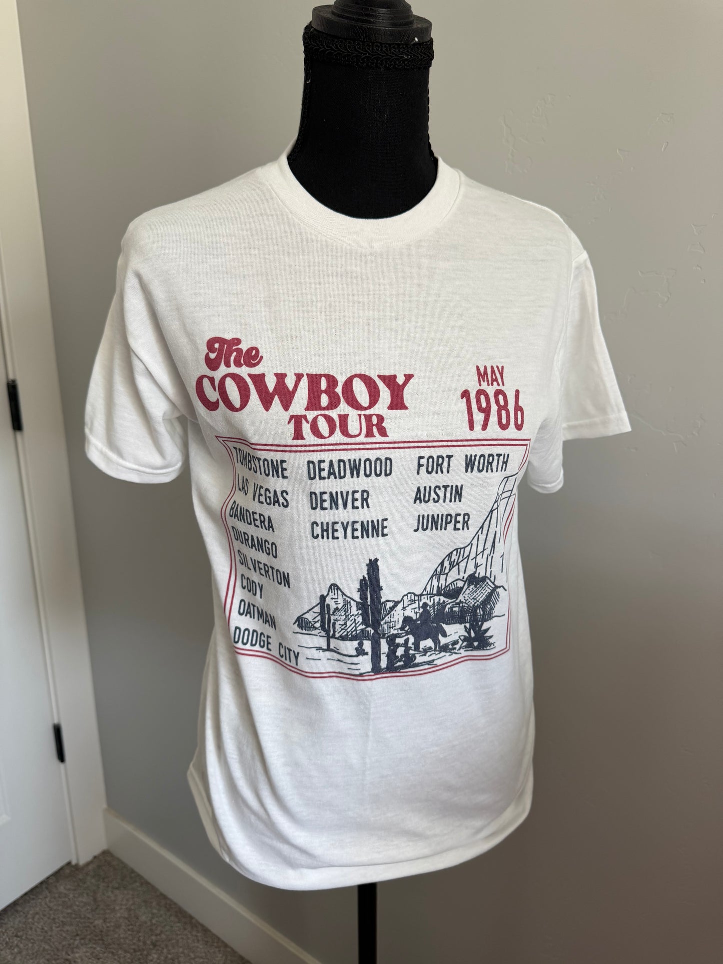 Cowboy Tour Tee