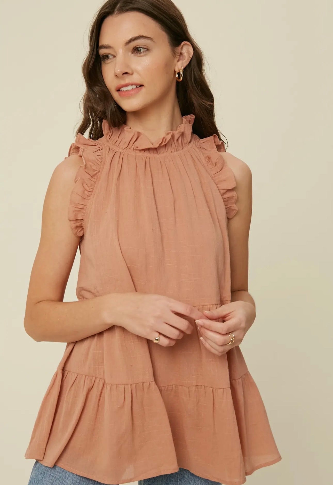 DUSTY ROSE BLOUSE