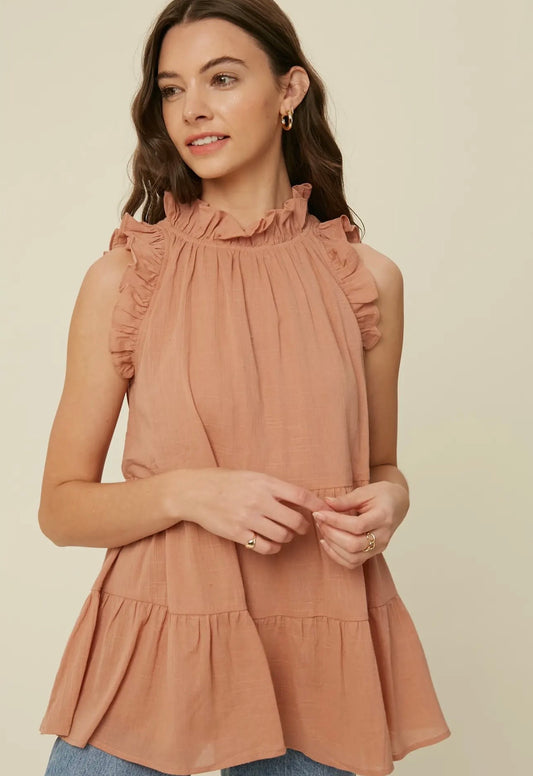 DUSTY ROSE BLOUSE