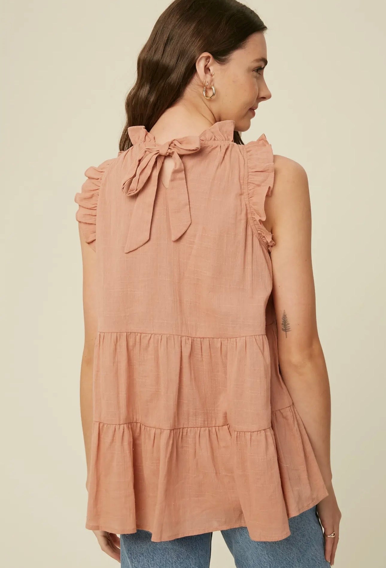 DUSTY ROSE BLOUSE