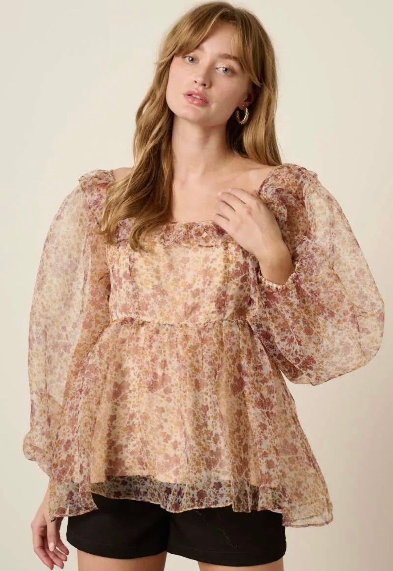 WILD FLOWER BLOUSE