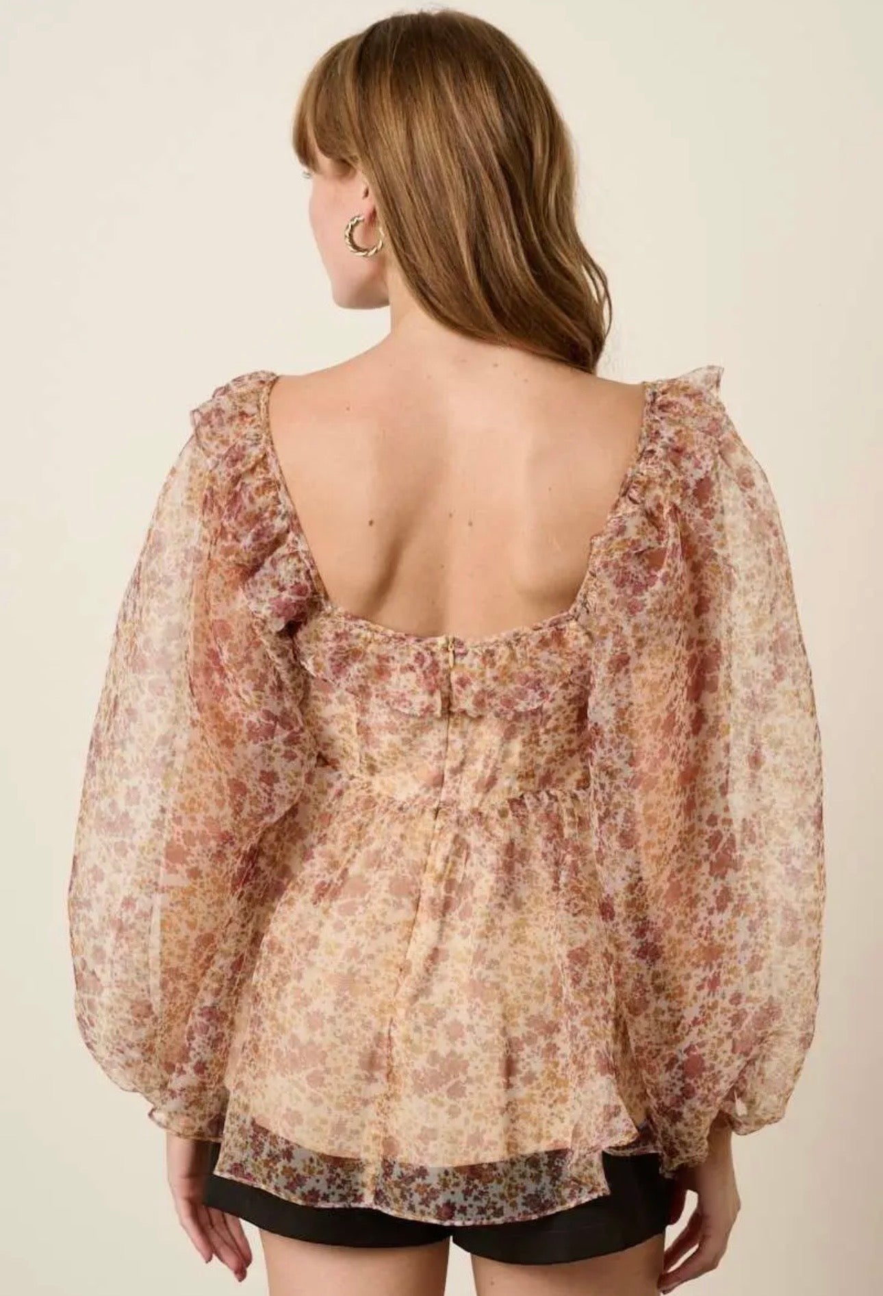 WILD FLOWER BLOUSE