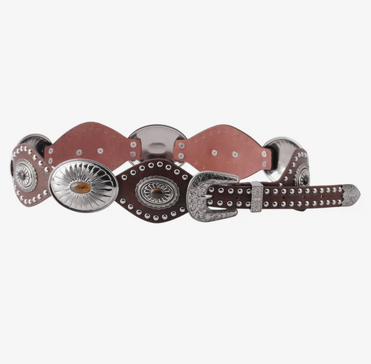 CONCHO WESTERN WIDE WAIST BELT
